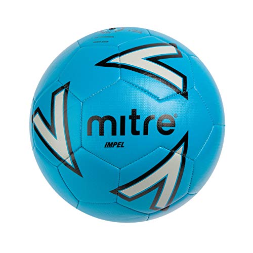 Mitre Impel Training Football - Blue/Silver/Black, 3