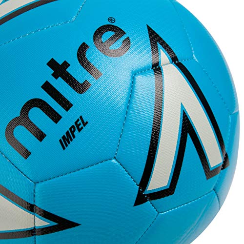 Mitre Impel Training Football - Blue/Silver/Black, 3