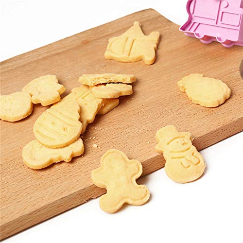 Molde de galletas herramienta tridimensional tráfico hornear animal primavera horno hogar-maquinaria de construcción