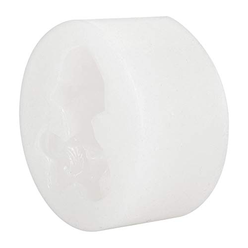 Molde de silicona con herramienta de modelo de forma de estatua de cabeza de ángel encantador para hacer velas de bricolaje o hornear a mano