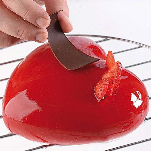 Molde para Tartas con Forma de corazón de Amor de Silicona 3D moldes para repostería para Hornear Amore Molde para Pan de Mousse de gelatina de Chocolate Molde para Tartas Salado 1 Pieza