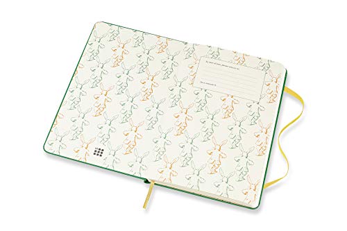 Moleskine - Agenda Semanal de 12 Meses para 2020 Alicia en el País de las Maravillas Edición Especial Verde con Tapa Dura y Cierre Elástico, Tamaño ... cm, 144 Páginas (AGENDA 12 MOIS EDT LIMITEE)