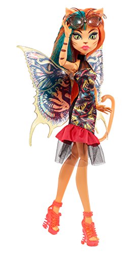 Monster High-FCV55 Ninfas con alas - Toralei, Multicolor (Mattel FCV55)