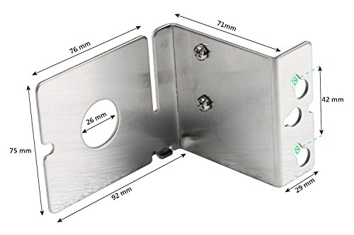 Motor acero inoxidable para brochetas para parrilla, Asador y más, 2 rpm (Revoluciones Por Minuto) – 50 Hz – 4 W