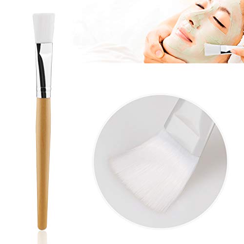 MWOOT Brocha para Aplicar Mascarilla Facial, Kit de Herramientas de Mascarilla de 5 Piezas con Cepillos de Mascarilla y Tazón de Mascarilla Facial para Mascarilla de Arcilla y Geles DIY