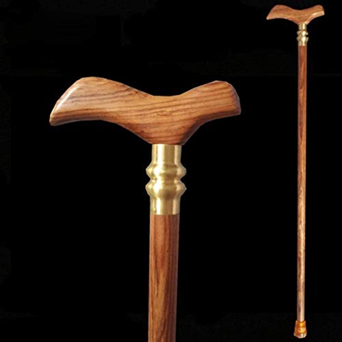 N / A marrón Caoba Madera Dura Hahn Soporte declaración de Edad Modemann para Hombres/Mujeres/Ancianos/Abuelos,Administrar Dinero,2.5 * 86 cm