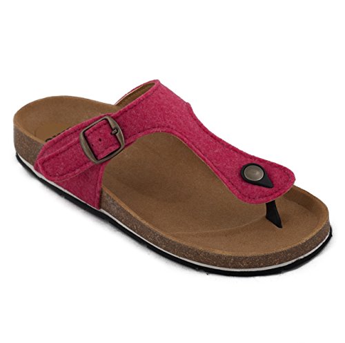 nae KOS Pet Pink - Sandalias Veganas de Mujer (42 EU)