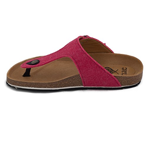 nae KOS Pet Pink - Sandalias Veganas de Mujer (42 EU)