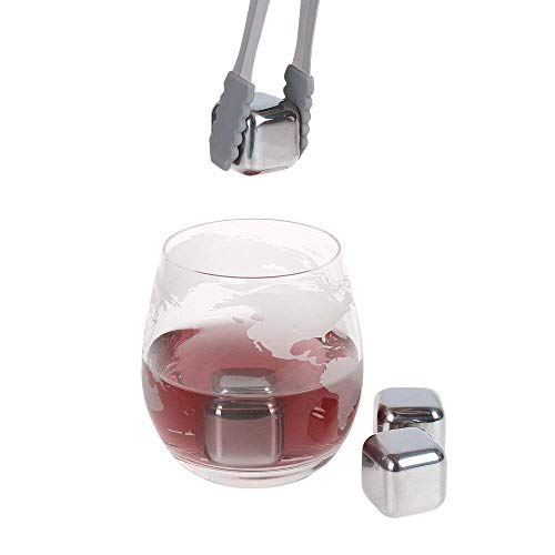 Nandae Set de Jarra de Globo de Whisky con 2 Vasos de decantador de Vino Antiguo para velero, 1500 ml