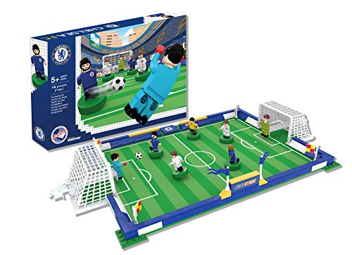 NANOSTARS 7806 - Campo de Fútbol del Chelsea FC (Producto Oficial Licenciado). Recomendado para niños/niñas con edades superiores a 5 años