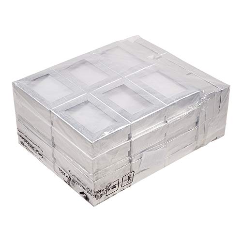 NBEADS 30 Pcs Cajas de Regalo de Plata Caja de Presentación con Acolchado - Caja de Regalo de Cumpleaños - Caja de Collar Caja de Aretes Caja de Anillo Cajas de Cartón de Joyería, 9x6.5x2.8 cm