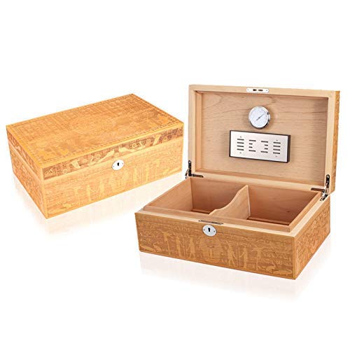 NBHUYT Tallada a Mano Caja de cigarros humidor colección de Nivel Exclusivo de Madera Hong Pa España Caja de cigarros humidores Caso de Cigarrillos de Moda Fumadores