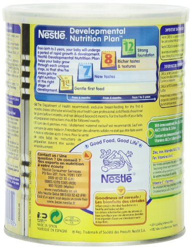 Nestle Cerelac Mixed Vegetables & Rice w/ Milk (Stage 2) - 400g