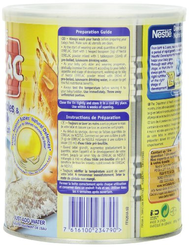 Nestle Cerelac Mixed Vegetables & Rice w/ Milk (Stage 2) - 400g