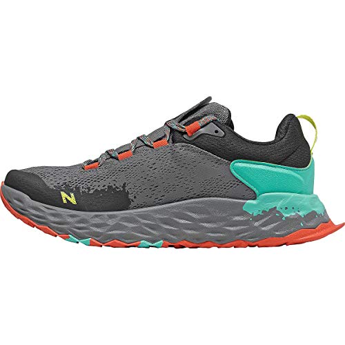 New Balance Fresh Foam Hierro V5 Trail Running Zapatilla para hombre, Gris (Plomo/Tidepool), 42.5 EU