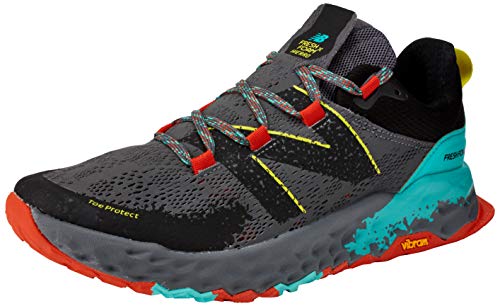 New Balance Fresh Foam Hierro V5 Trail Running Zapatilla para hombre, Gris (Plomo/Tidepool), 42.5 EU