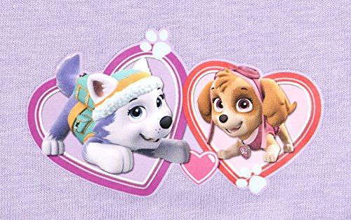 Nickelodeon - Pijama para niños y niñas, diseño de la Patrulla Canina Call The Paw Patrol - Patrulla canina, color lila y morado L