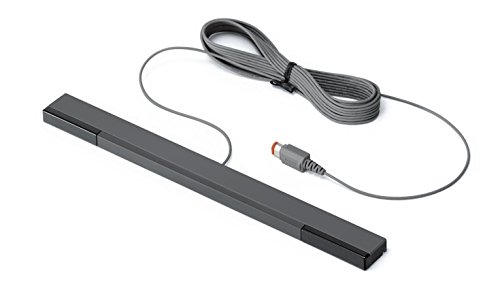 Nintendo Wii Sensor Bar Black Wired Official RVL-014 New by Nintendo