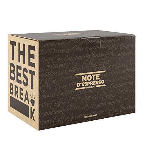 Note D'Espresso - Cápsulas de bebida de cebada Exclusivamente Compatibles con cafeteras de cápsulas Nescafé* y Dolce Gusto* 3 g (caja de 48 unidades)