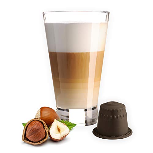 Note D'Espresso Cápsulas de Bebida Instantánea de Avellana - 40 Unidades de 7 g, Total: 280 g