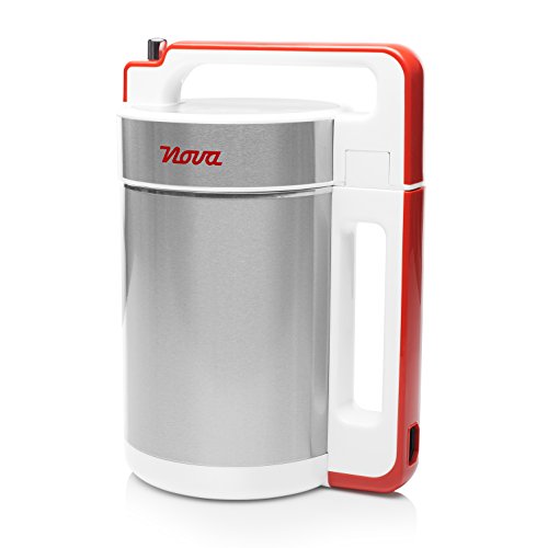 Nova 210310 - Licuadora y máquina para hacer sopa, batidos o salsas, capacidad 1.5 L, 200 W, acero inoxidable, 5 programas automáticos