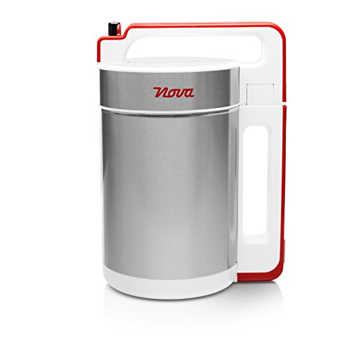 Nova 210310 - Licuadora y máquina para hacer sopa, batidos o salsas, capacidad 1.5 L, 200 W, acero inoxidable, 5 programas automáticos