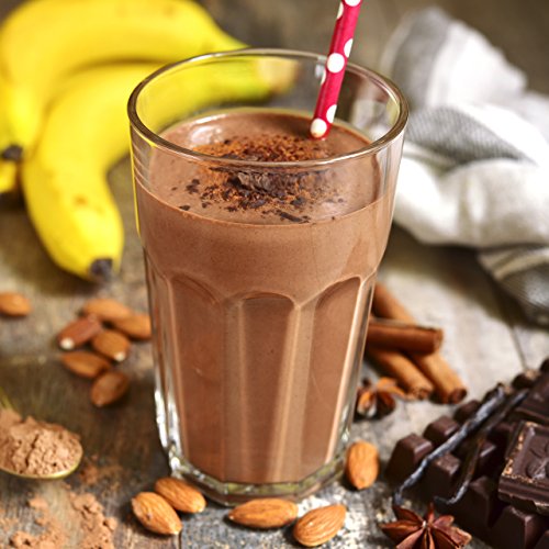 nu3 Vegan Protein 4K Shake Choco Macchiato - 400 g Batido de Proteínas Orgánico en Polvo Prémium a Partir de 4 Componentes Vegetales - 48% de Proteína y 10% de BCAA - Sin Lactosa ni Edulcorantes