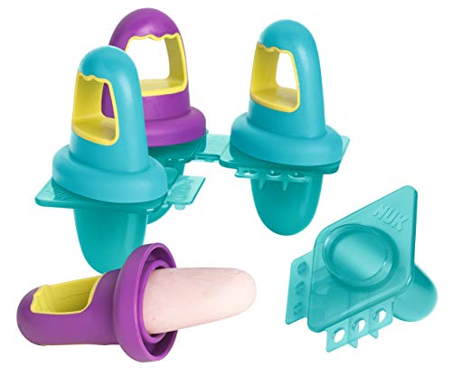 NUK 10225112 - Juego de recipientes para preparar y conservar comida (1 set para puré, moldes para helados, molde para congelación, 2 cucharas, botes para conservar)