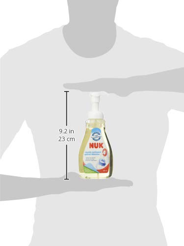 NUK - Líquido limpiador para biberones y accesorios, 2 frascos