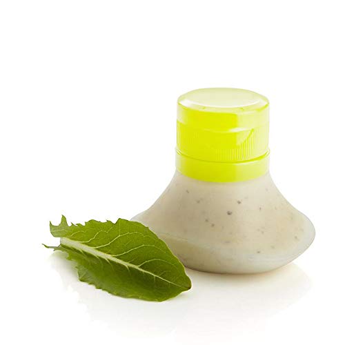 Ogquaton Envases de Ensalada, envases pequeños de Salsas, condimentos o Salsas, Amarillos