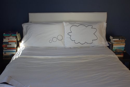 Oh, Susannah Thought Bubble – Fundas de Almohada para Parejas y Boda Regalos