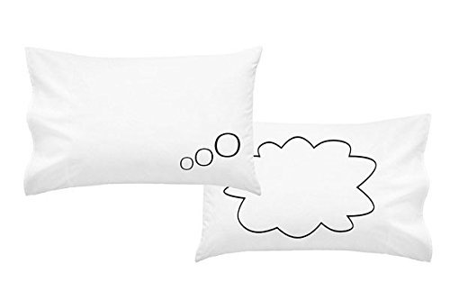 Oh, Susannah Thought Bubble – Fundas de Almohada para Parejas y Boda Regalos