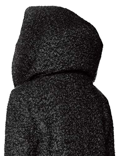 Only Onlsedona Boucle Wool Coat Otw Noos Abrigo, Negro (Black Detail:Melange), 38 (Talla del fabricante: Small) para Mujer