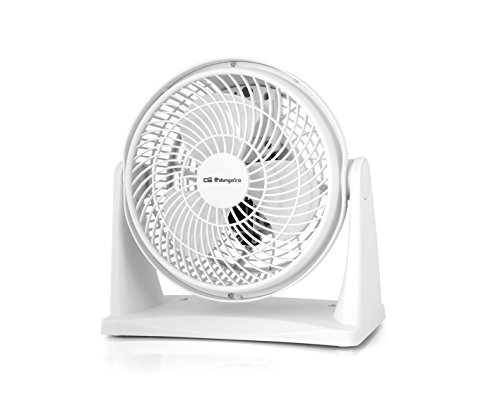 Orbegozo BF 0128 Ventilador 2 en 1, 23 W, 2 Velocidades, Blanco