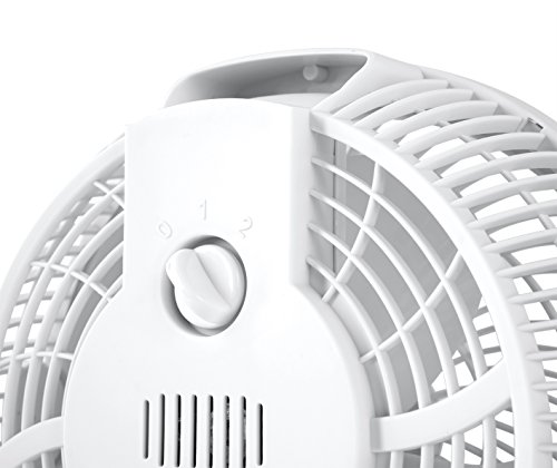 Orbegozo BF 0128 Ventilador 2 en 1, 23 W, 2 Velocidades, Blanco