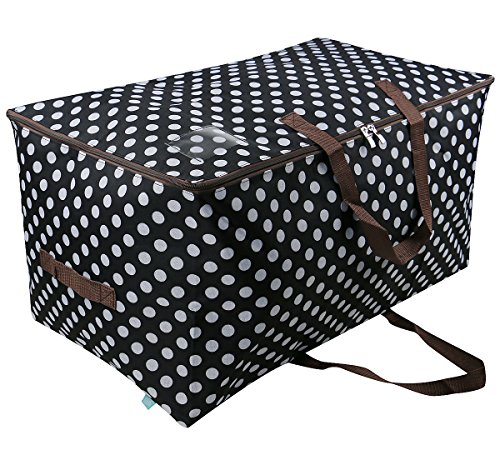 Organizador Impermeable, Bolsa de Almacenamiento, Bolsa de Almacenamiento para la Universidad, Cremallera Lateral, Puntos Negros