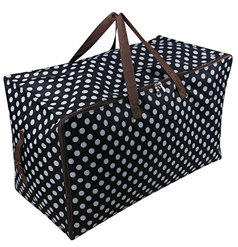 Organizador Impermeable, Bolsa de Almacenamiento, Bolsa de Almacenamiento para la Universidad, Cremallera Lateral, Puntos Negros