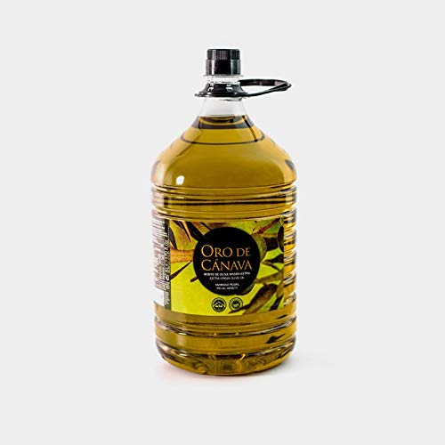 Oro de Cánava Aceite de oliva Virgen Extra, Picual, garrafa de 5 L