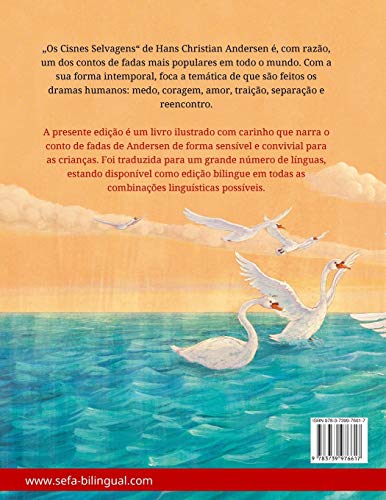 Os Cisnes Selvagens - のの はくちょう (português - japonês): Livro infantil bilingue adaptado de um conto de fadas de Hans Christian Andersen (Sefa Livros Ilustrados Em Duas Linguas)