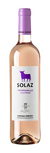 Osborne Solaz Vino Rosado Tempranillo & Shiraz - 6 botellas de 75 cl- Total: 450 cl