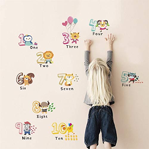 Paelf Pegatinas de Pared Digitales Vinilo Decorativo de Pared Sala de DIY de los niños Que Viven decoración de la habitación y sofá Dormitorio Sala de Fondo,a