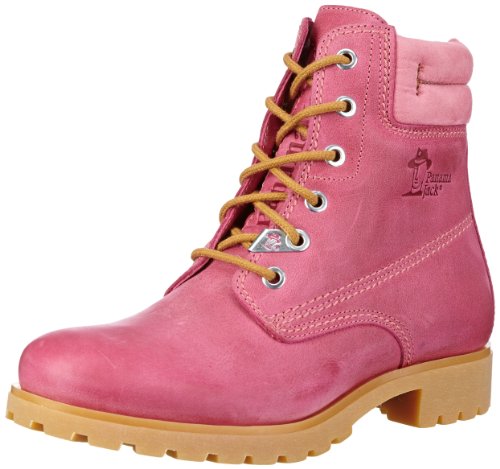 Panama Jack Panama 03 Colours, Zapatos de Cordones Brogue para Mujer, Rosa (Fucsia B2), 39 EU