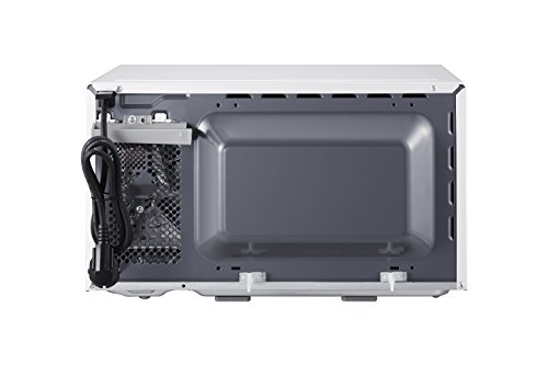 Panasonic NN-E20JWMEPG Microondas Compacto 20L (800 W, 2 Mandos giratorios, Plato giratorio de vidrio 255 mm, 5 Niveles de ajuste de potencia), Color Blanco