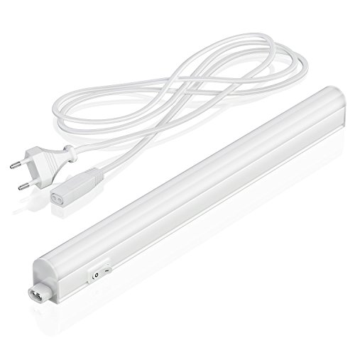 parlat LED lámpara bajo mueble Rigel, 31,3cm, 400lm, blanca