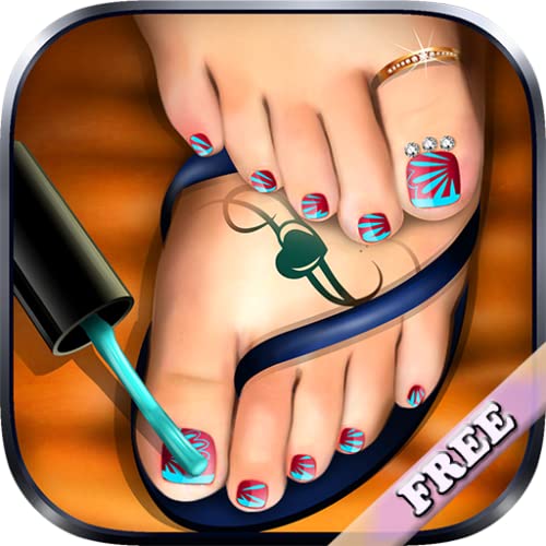 Pedicure uñas de los pies arte de uñas : juego de pedicura para chicas ! GRATIS