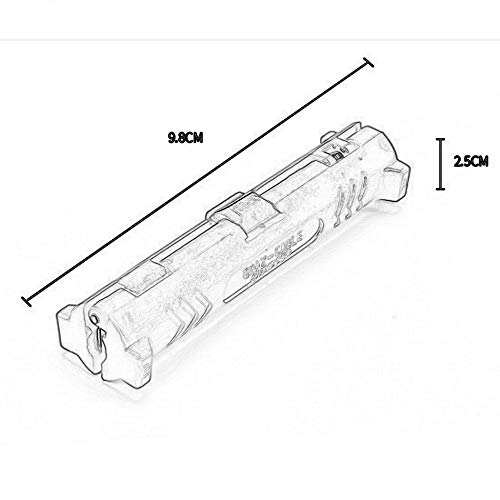 Pelacables: herramienta multifunción Pluma Cable coaxial giratorio Cortador de cable coaxial Herramienta de corte de pelacables Máquina pelacables para pelacables - Rojo