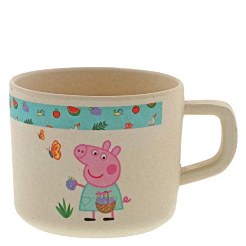 Peppa Pig A29711 - Taza, diseño de bambú