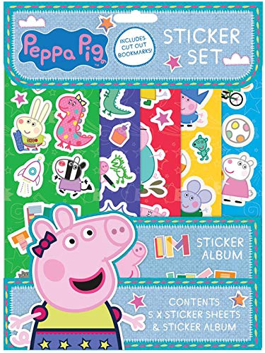 Peppa Pig PESST3 - Juego de pegatinas, multicolor