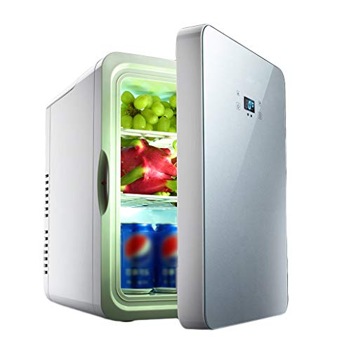 Pequeño Separador Refrigerador 20L Pequeño refrigerador Mini Hogar pequeño Refrigerador de un Solo hogar Dormitorio para Dos Personas Mundo de Coches Hogar Uso Doble 41 * 27 * 34cm