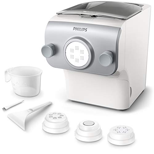 Philips Máquina automática de pasta 4 tipos de pasta, 400 g blanco